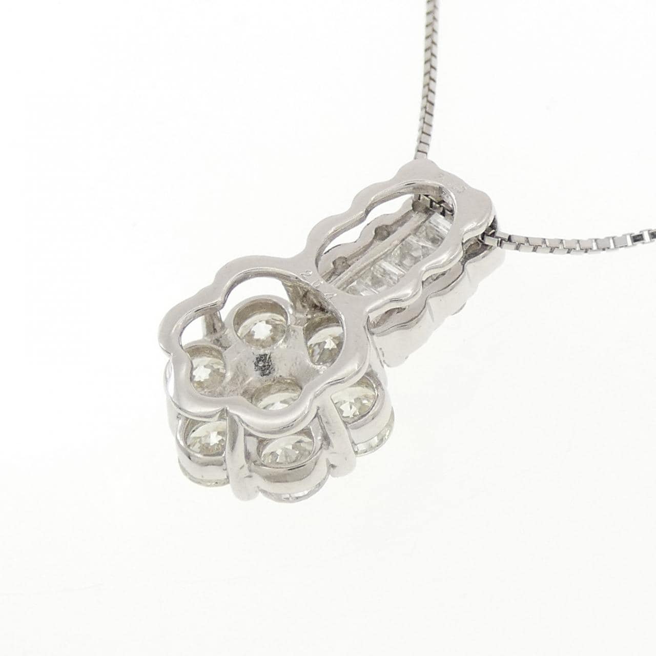 PT900/PT850 ダイヤモンド ネックレス 2.04CT