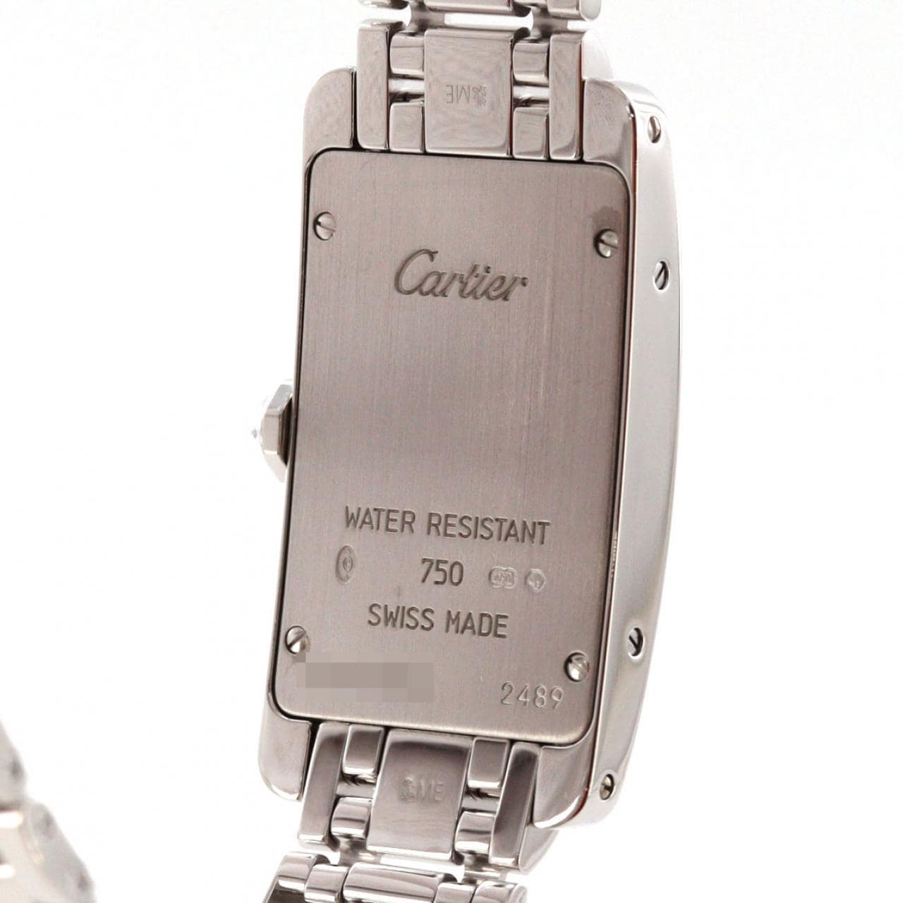 カルティエ タンクアメリカンSM WG/クロスD WB7073L1 WG クォーツ