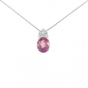 K18WG トルマリン ネックレス 2.710CT