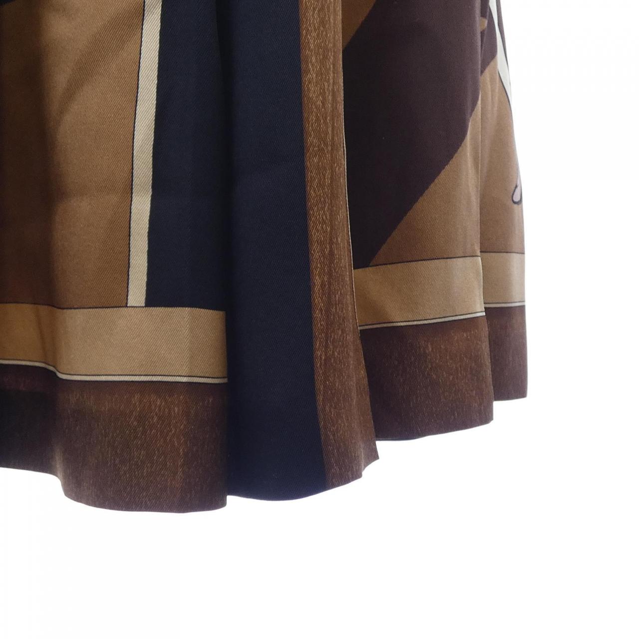 エルメス HERMES SWINGING SAINT GERMAIN sk809 ツイルレーヌ スカート