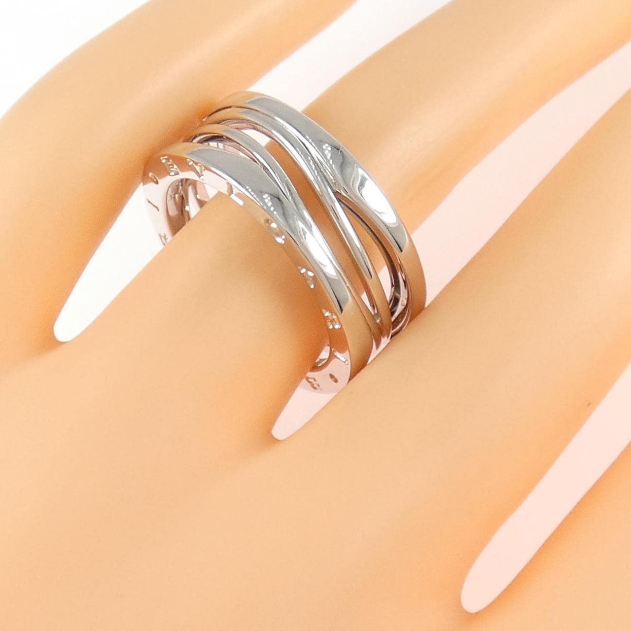 ブルガリ B.zero1 デザイン レジェンド 3バンド リング