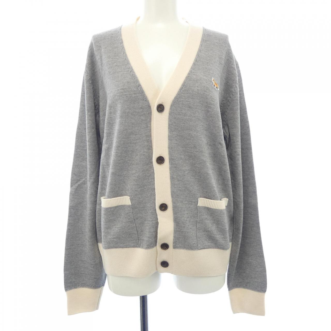 メゾンキツネ MAISON KITSUNE HU00542KT1036 カーディガン