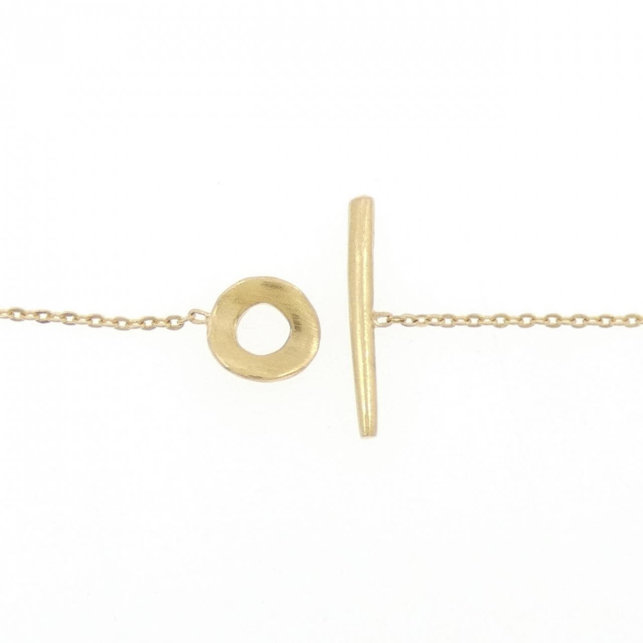 K18YG ダイヤモンド ネックレス 0.05CT