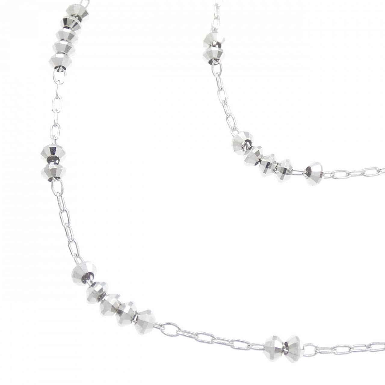 K18WG ネックレス