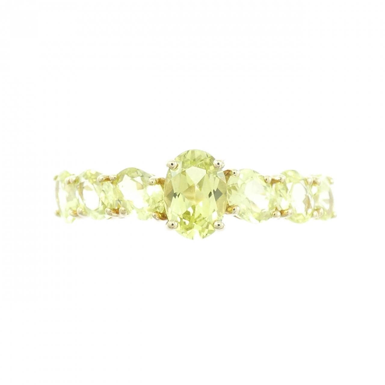 ジーエスティービー クリソベリル リング 1.65CT