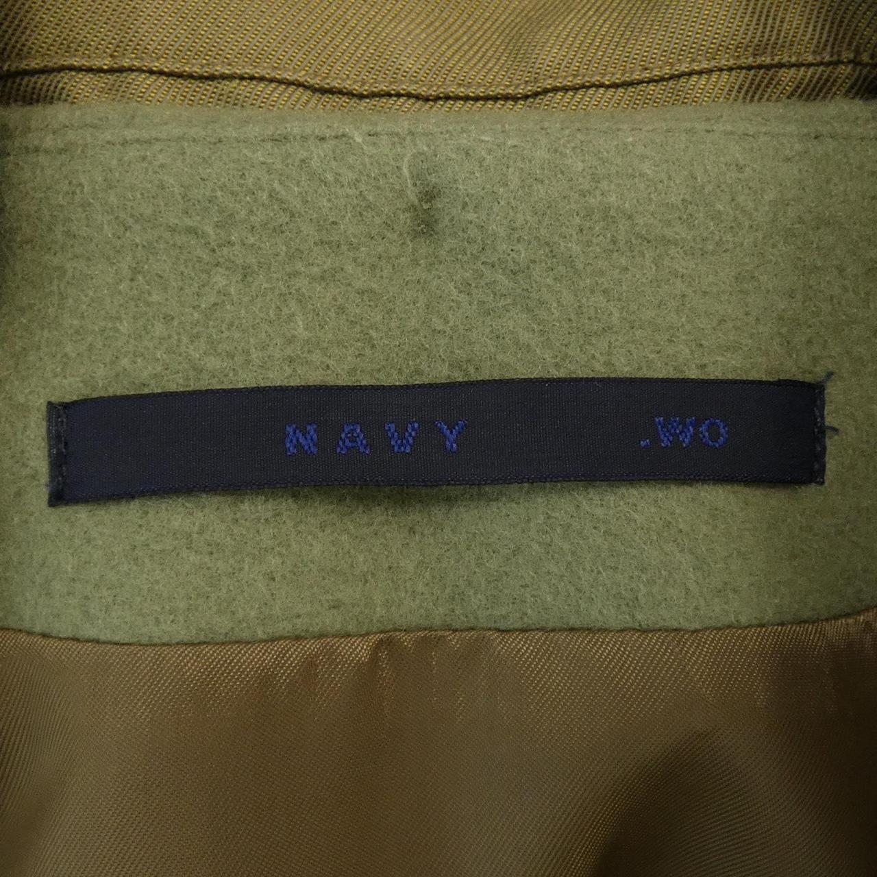 NAVY WO coat