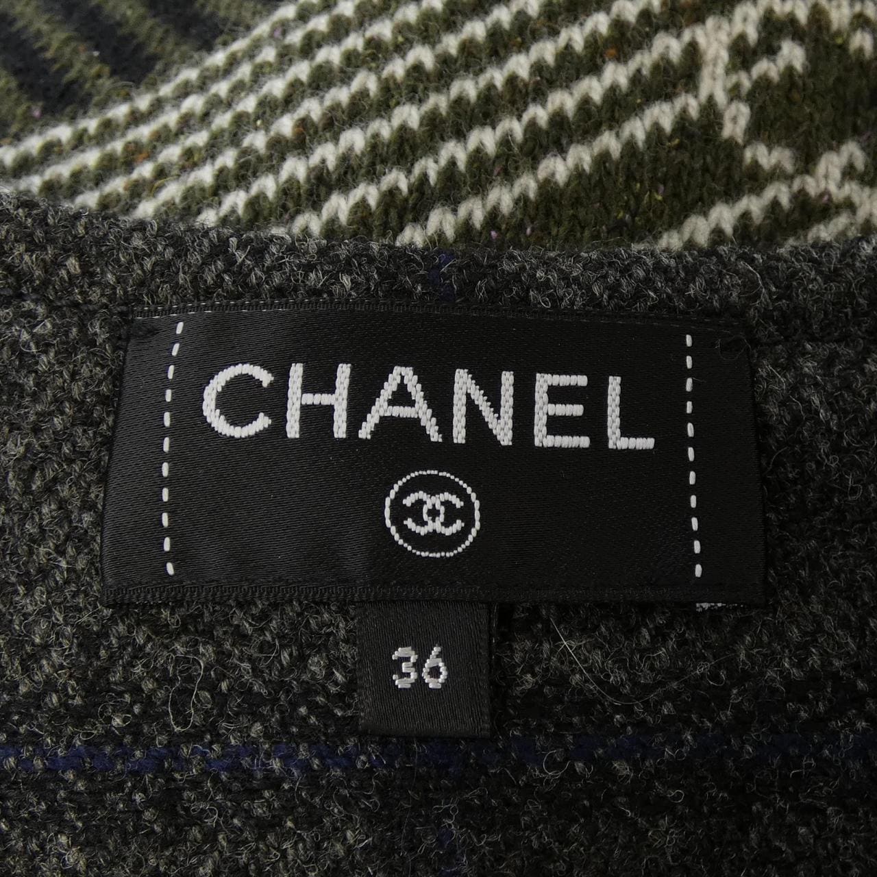 シャネル CHANEL LOOK25 P77583K11188 ノーカラージャケット