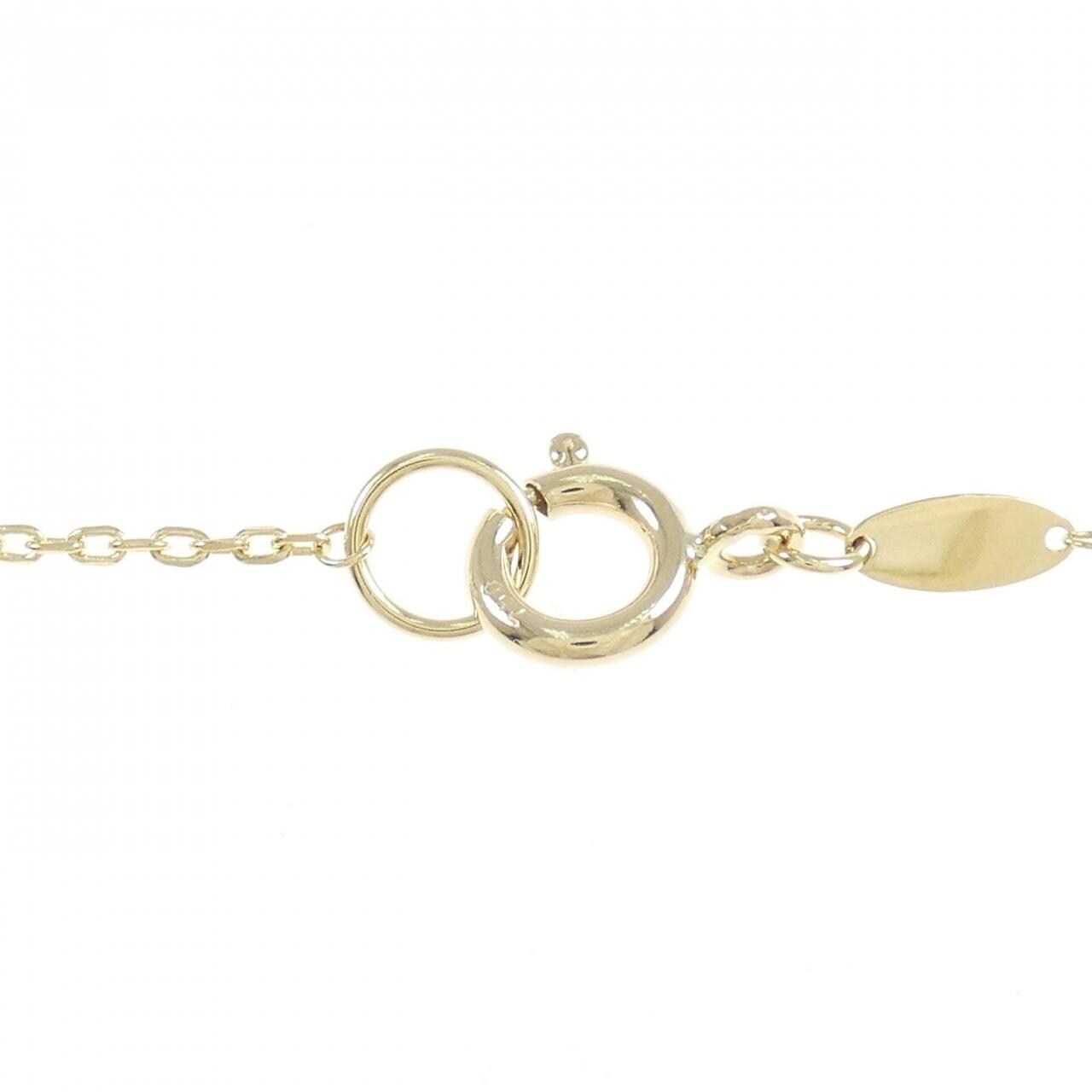 750YG/750WG necklace