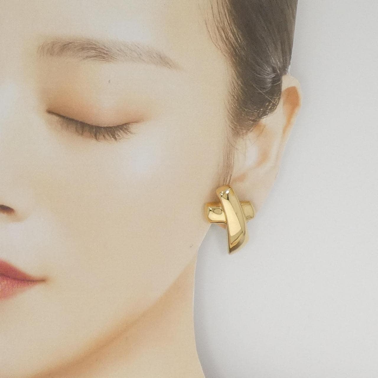 750YG/K18YG ピアス