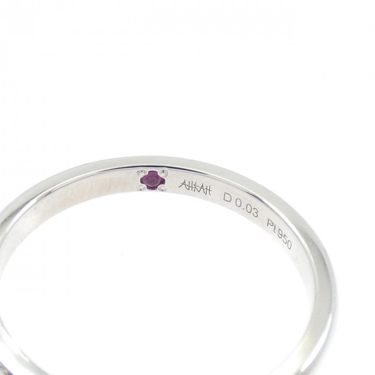 AHKAH钻石戒指 0.03 克拉