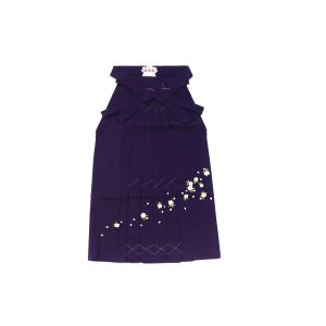 【新品】女袴　刺繍入り　紐下９５ｃｍ　紫