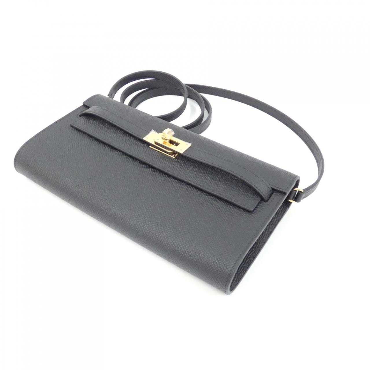 [未使用品] HERMES Kelly Classic To Go 080253CC 單肩皮夾