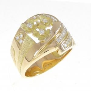 イケダケイコ フラワー ダイヤモンド リング 0.32CT