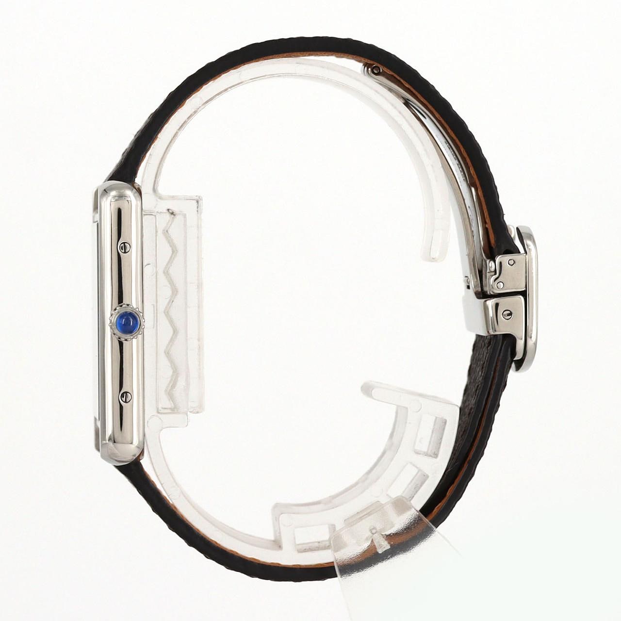 カルティエ タンクソロLM･パンテールダイヤル W5200016 SS クォーツ