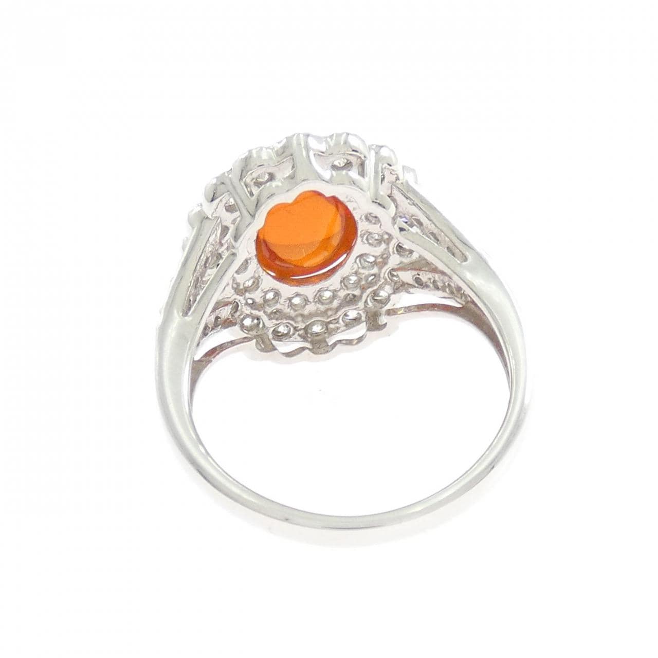 PT950 オパール リング 1.87CT