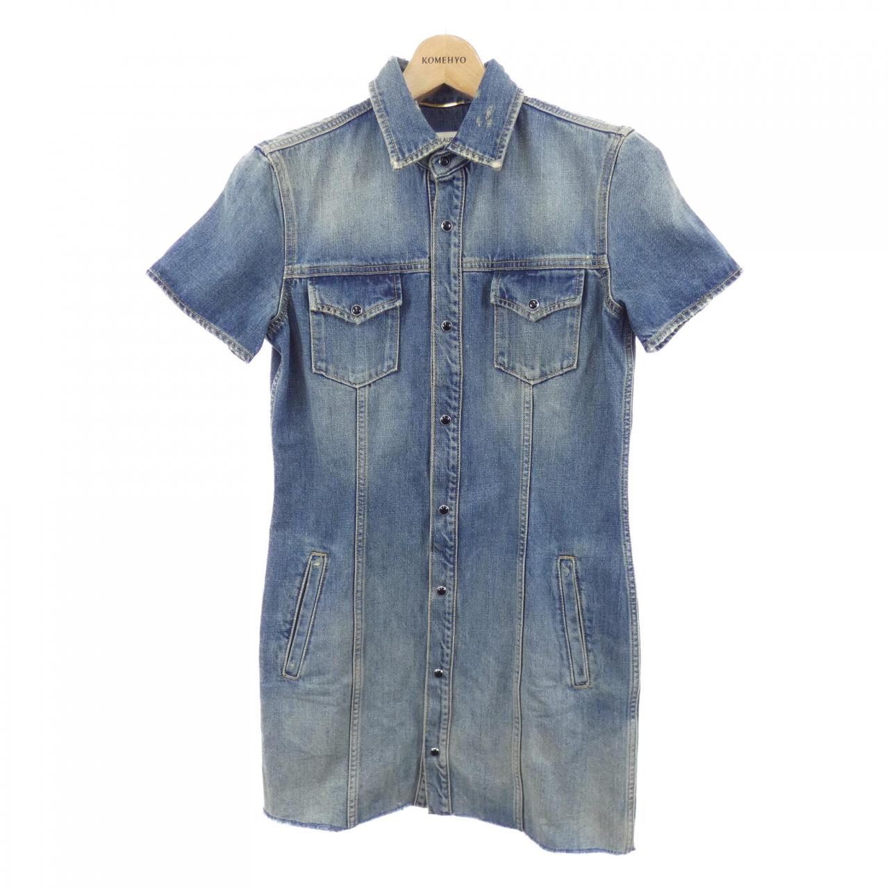 サンローラン SAINT LAURENT 601270 YL870 ワンピース