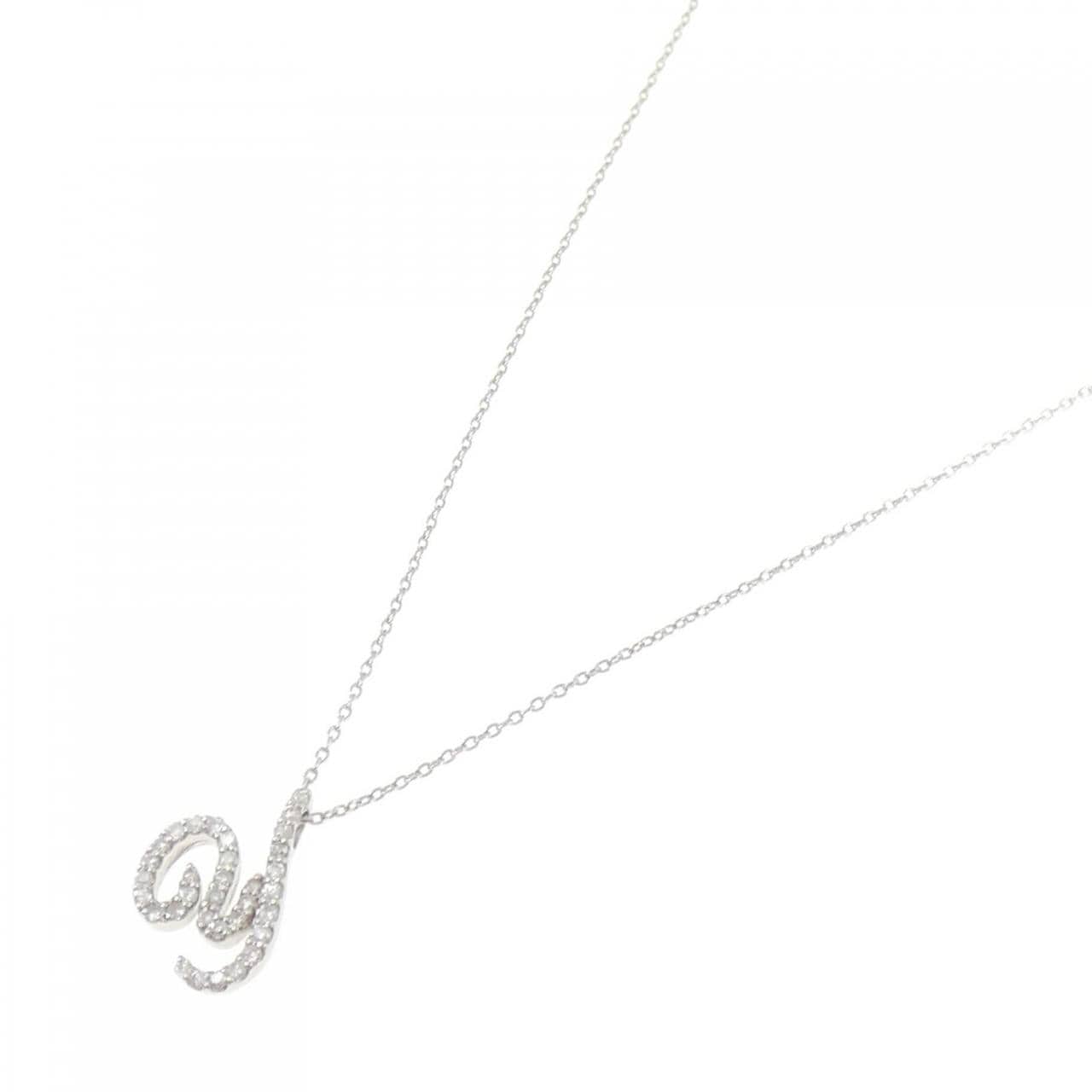 PT900/PT850 ダイヤモンド ネックレス 0.20CT