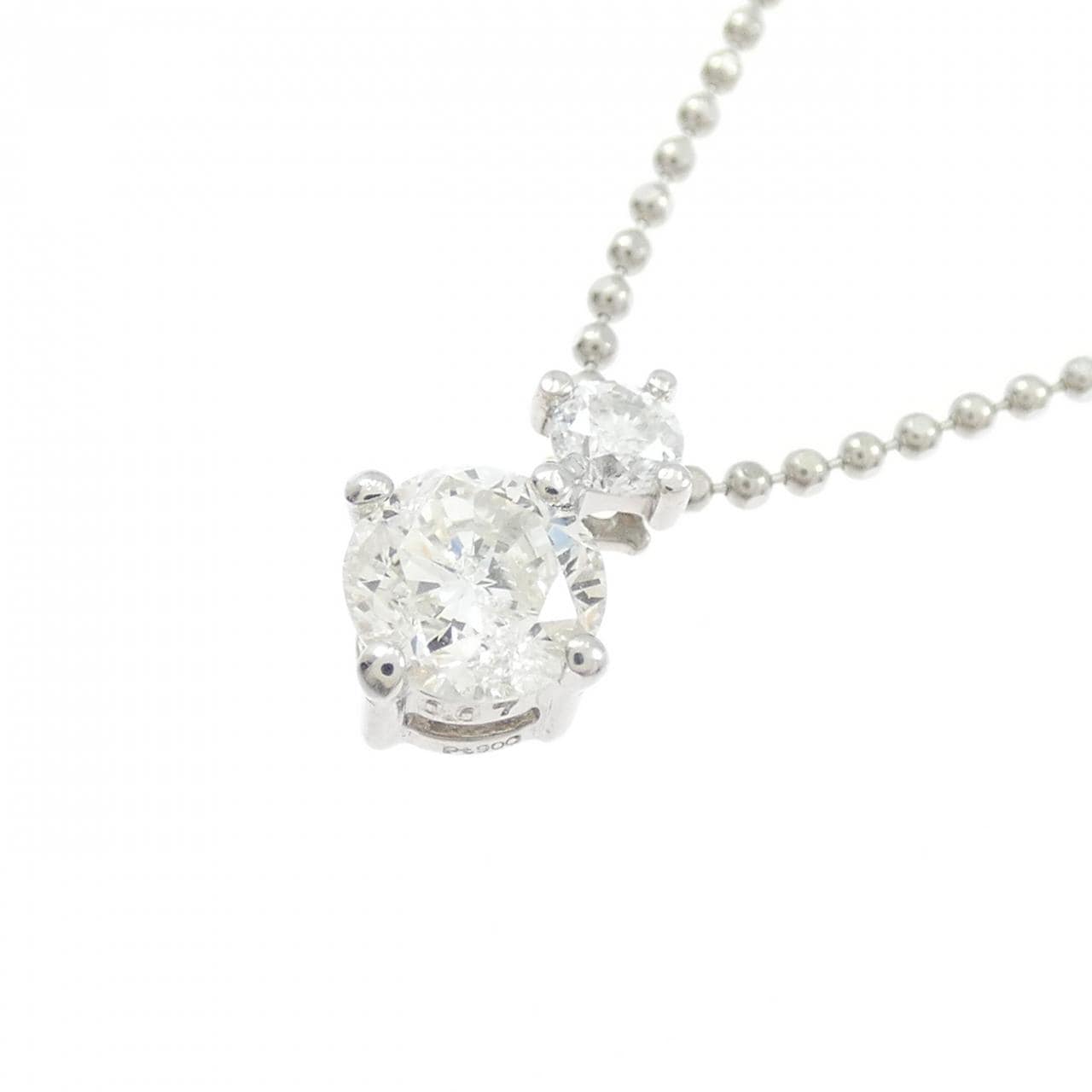 PT900/PT850 ダイヤモンド ネックレス 0.455CT