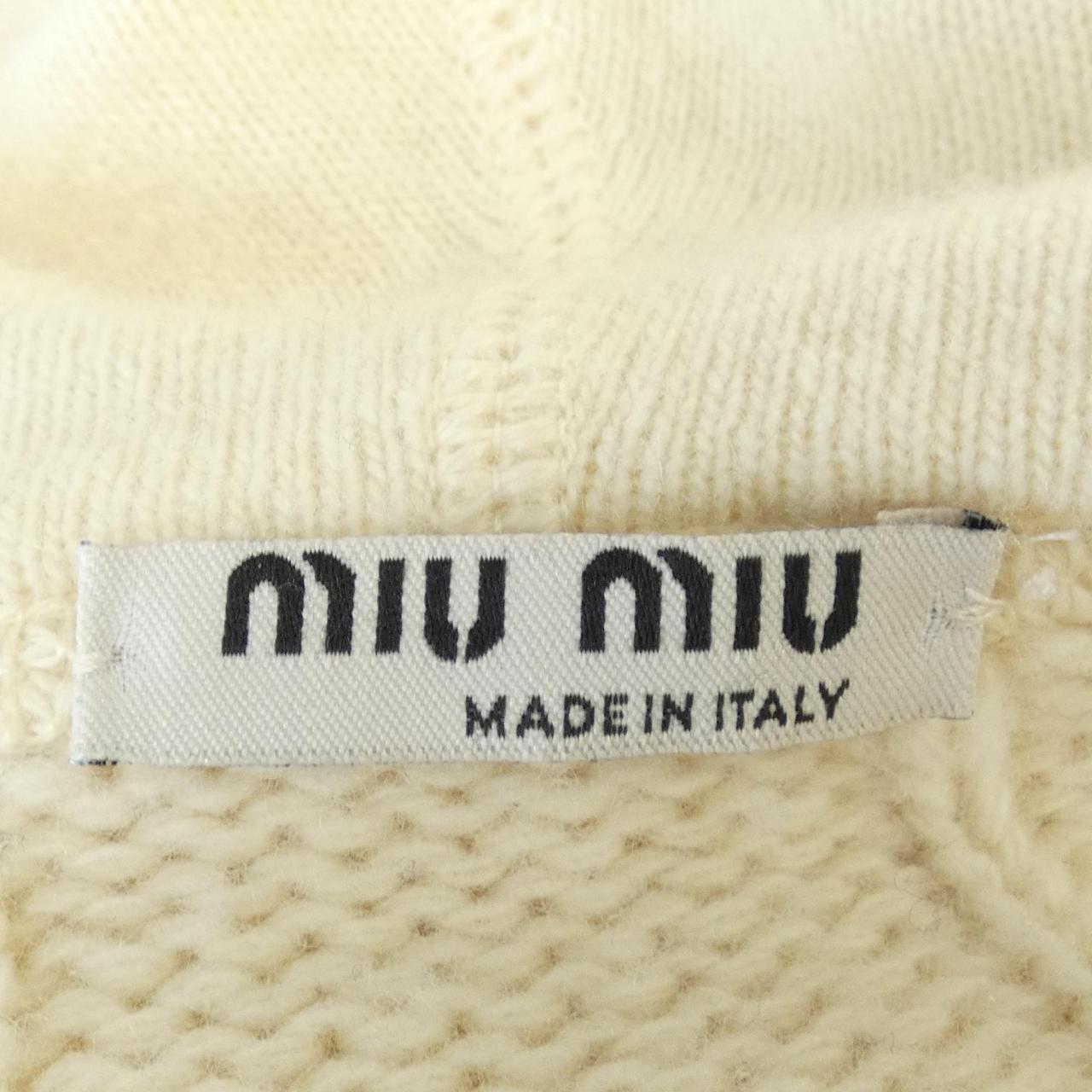 ミュウミュウ MIU MIU MMF525 1ZLF パーカー