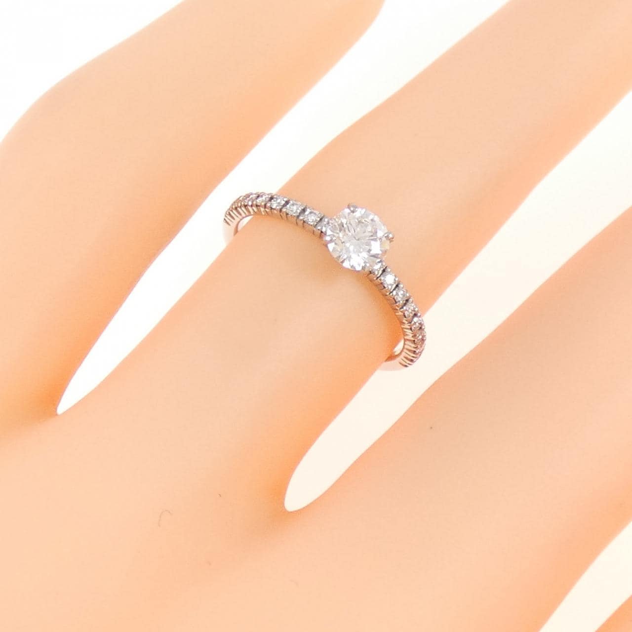 カルティエ エタンセル リング 0.30CT G VVS1 EXT