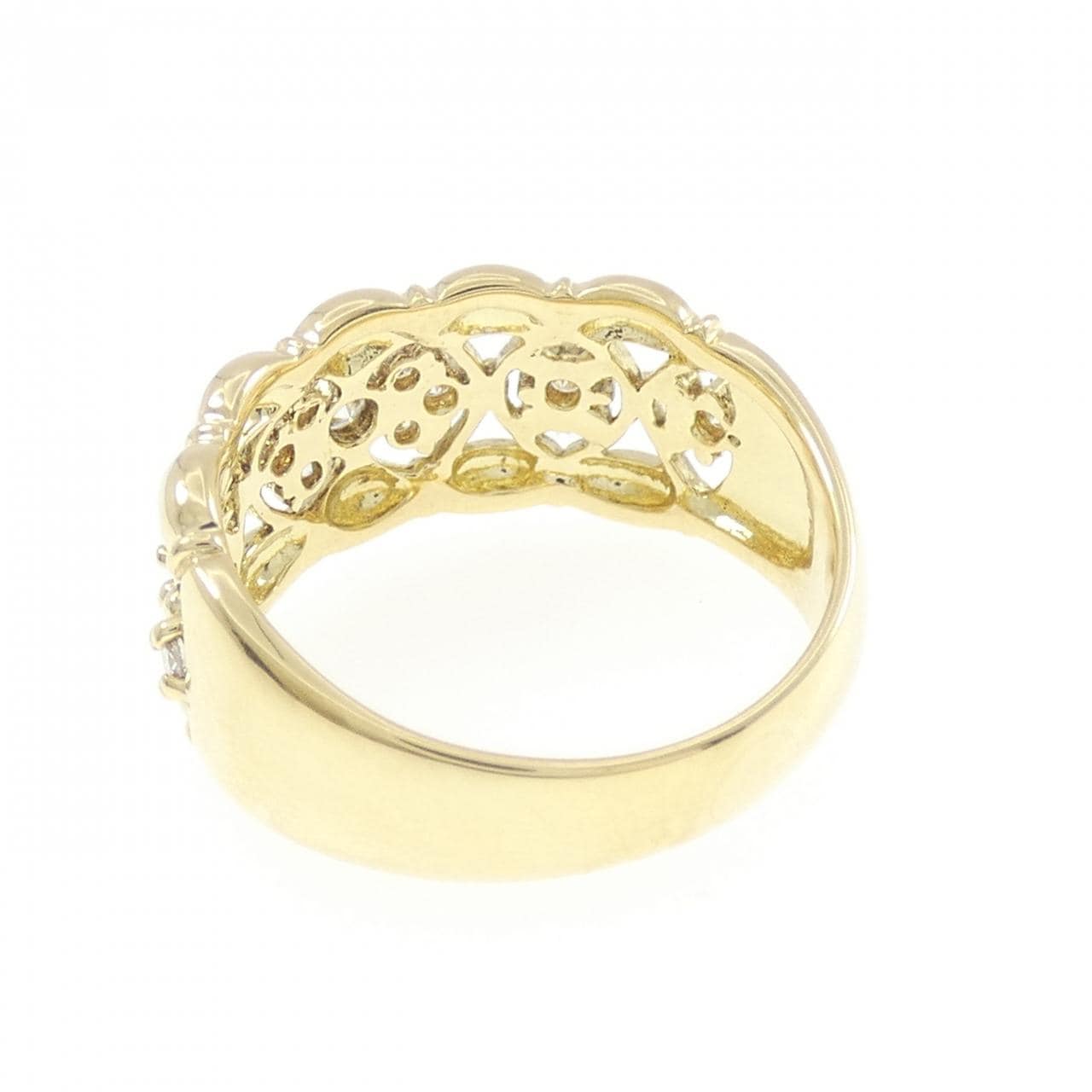 K18YG ダイヤモンド リング 0.25CT