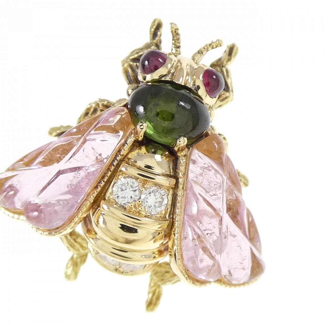 【ヴィンテージ】ショーメ カラーストーン ブローチ