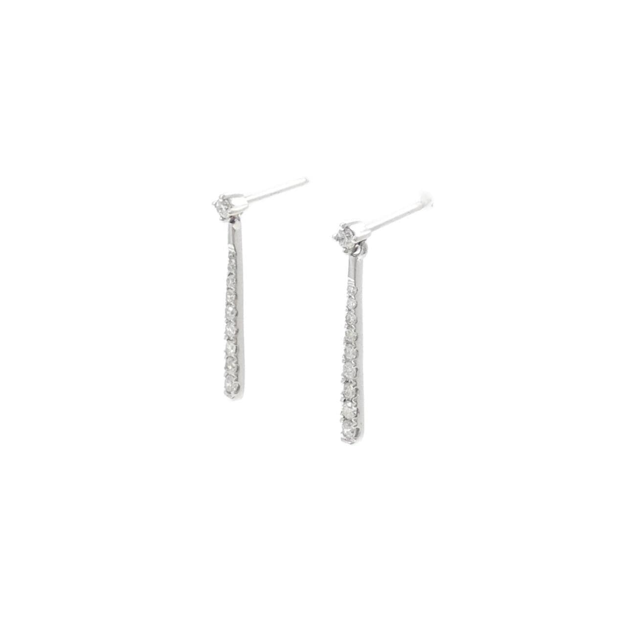 PT950/PT900 ダイヤモンド ピアス 0.30CT