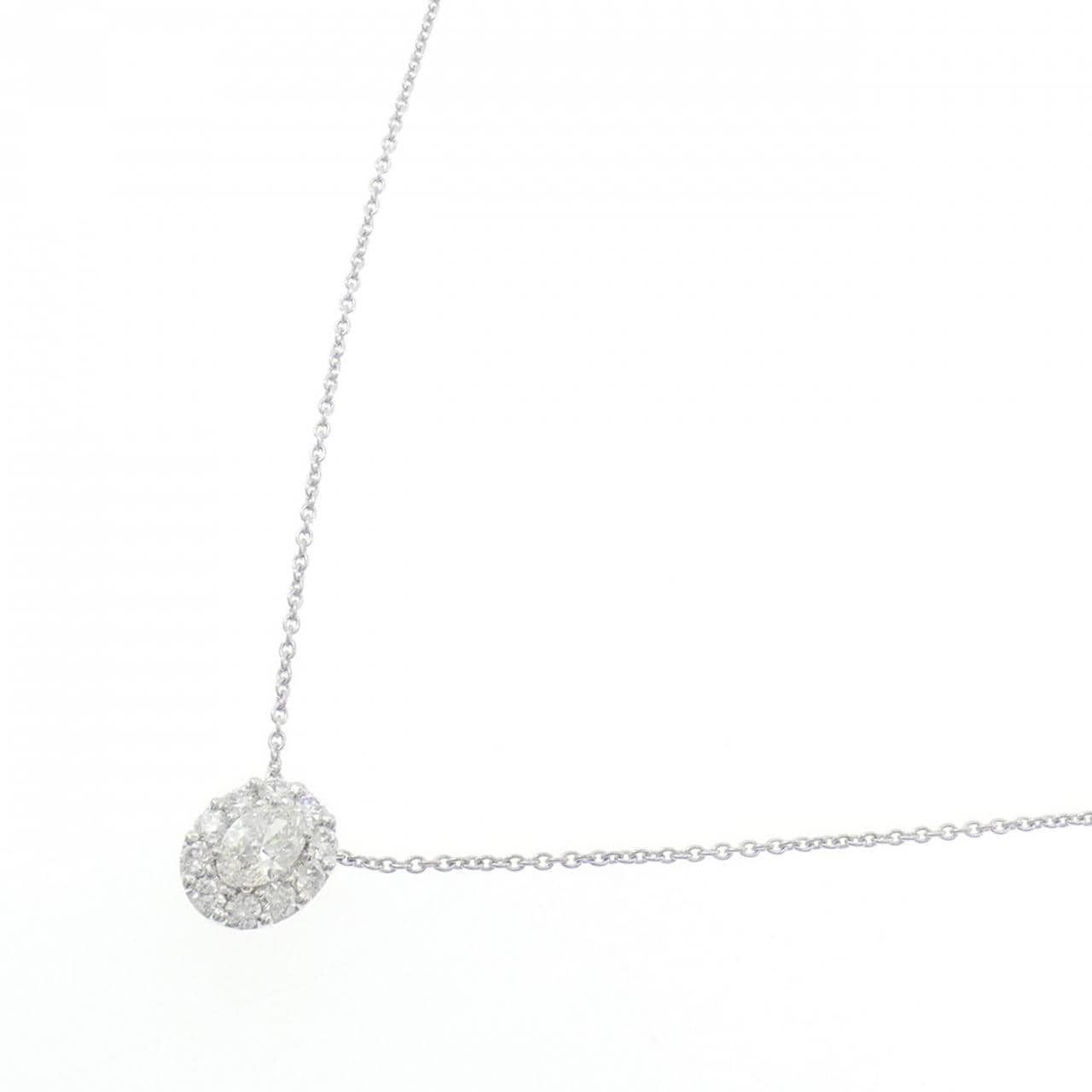 グラフ アイコン オーバルダイヤモンド ネックレス 0.50CT (G VVS2)