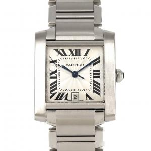 Cartier Tank Française LM W51002Q3 SS Automatic