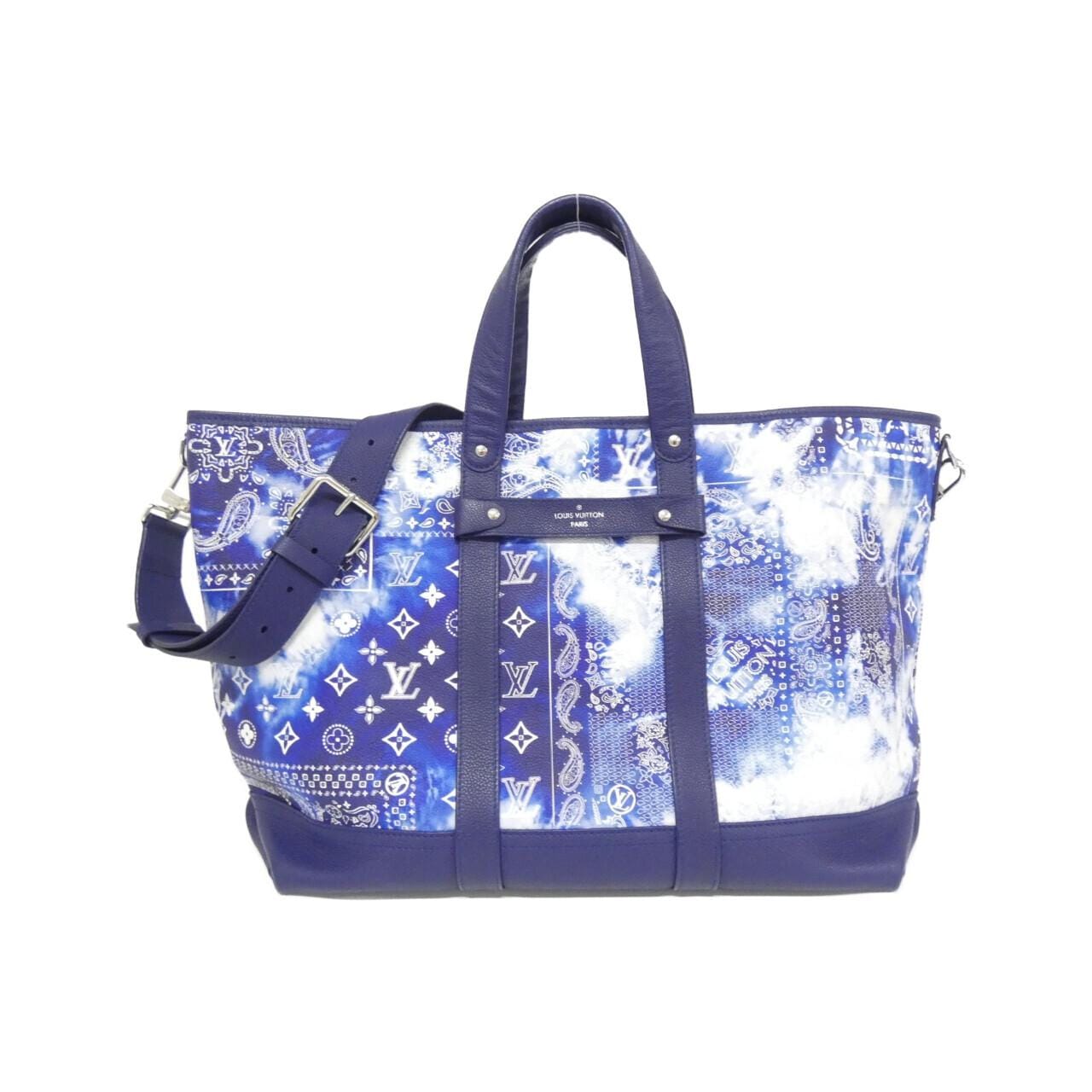 ルイヴィトン モノグラム バンダナ トロリー トート M20553 バッグ