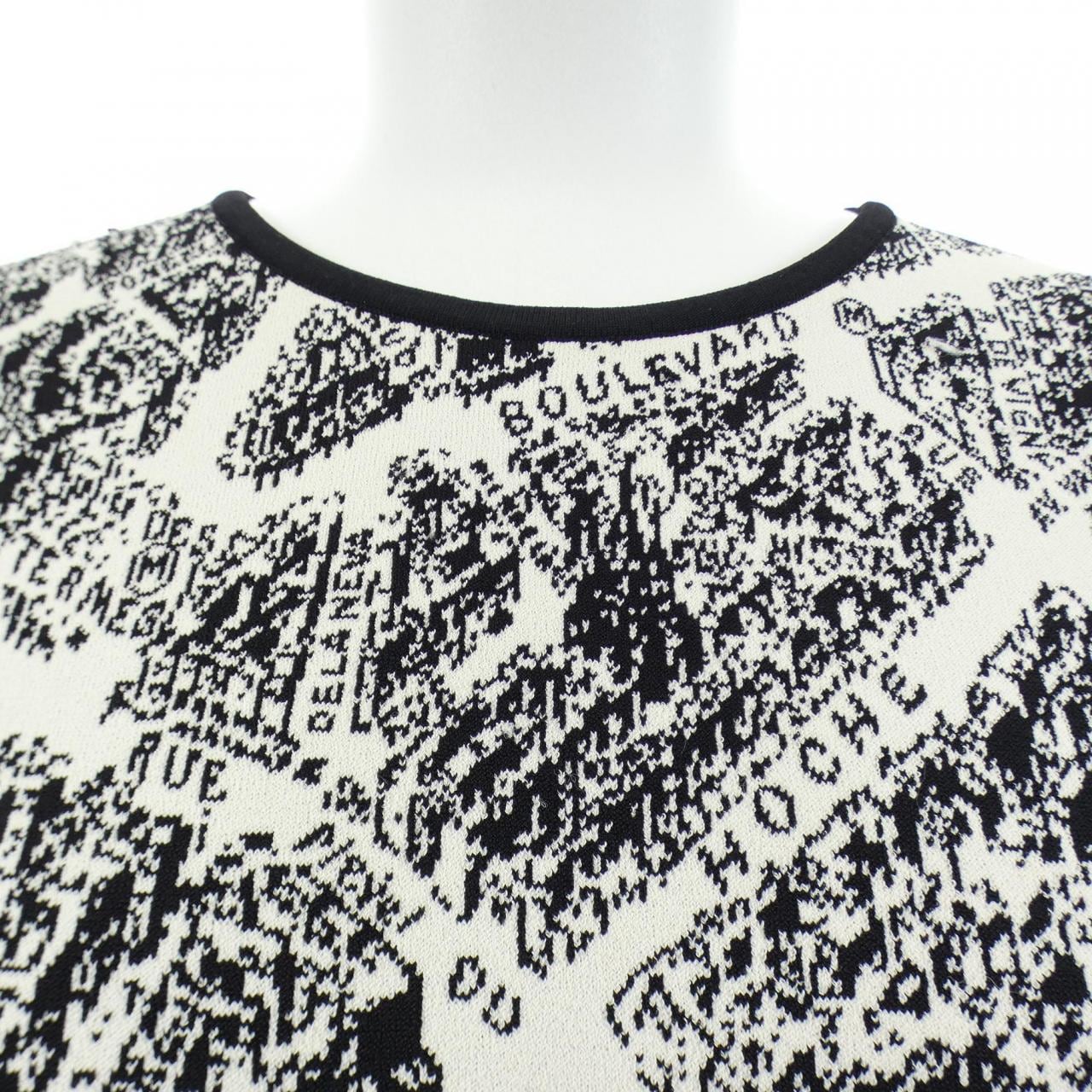 クリスチャンディオール CHRISTIAN DIOR PLAN DE PARIS テクニカル メッシュ 324R03AM505 ワンピース