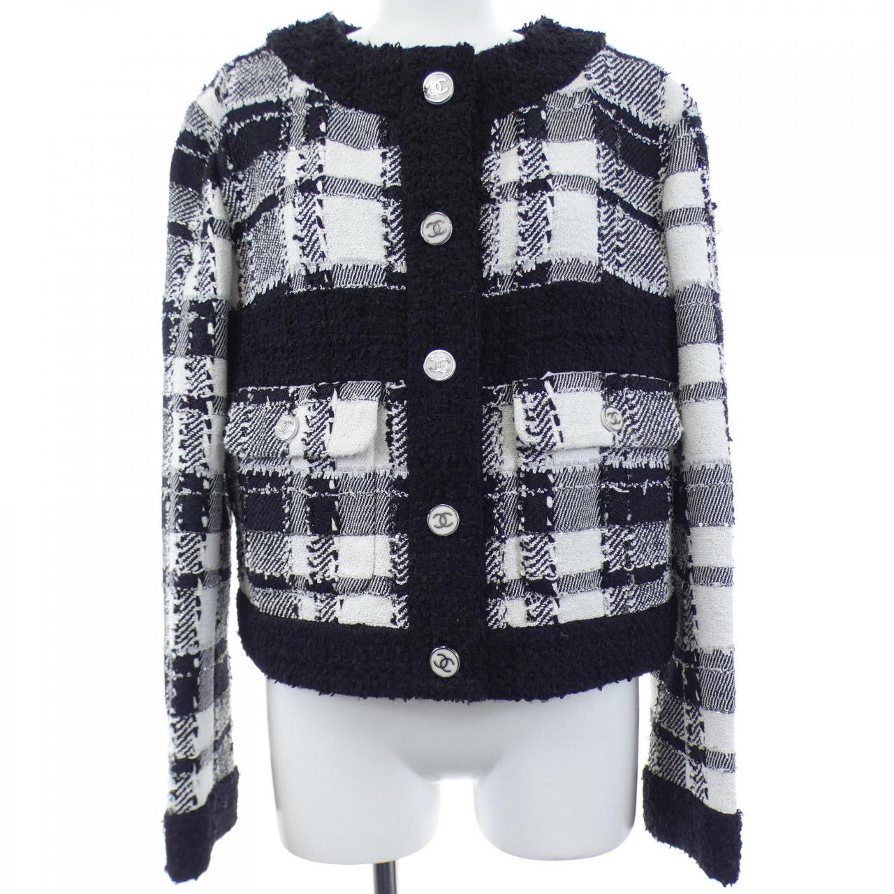 シャネル CHANEL P74407V65893 ノーカラージャケット