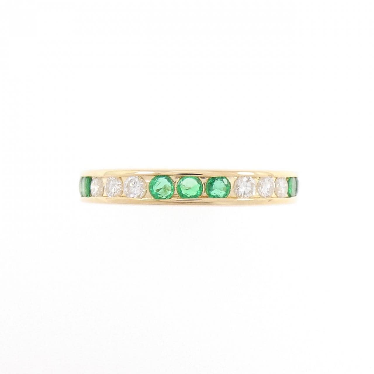 ミキモト エメラルド リング 0.30CT