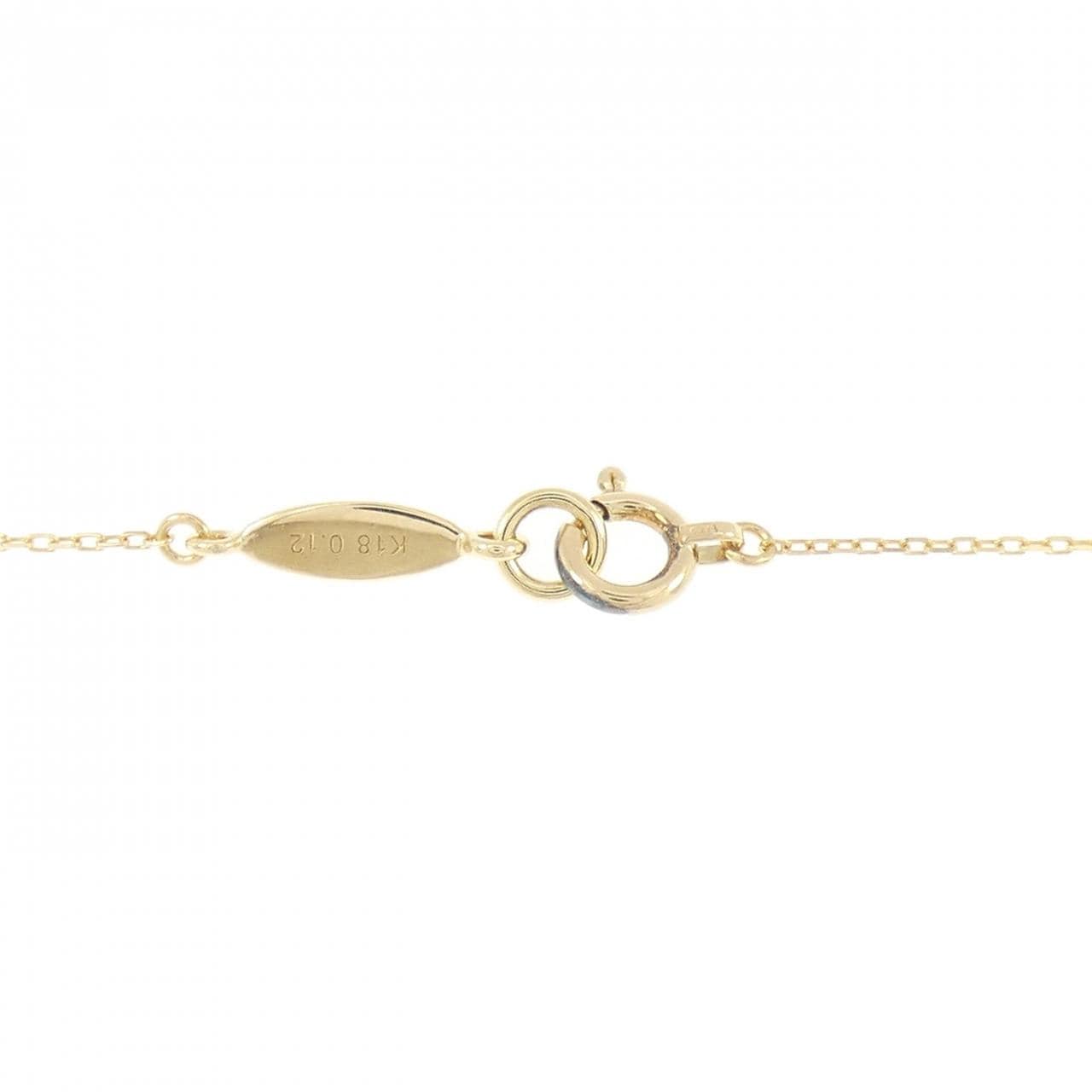 アーカー Vチェーン ネックレス 0.12CT