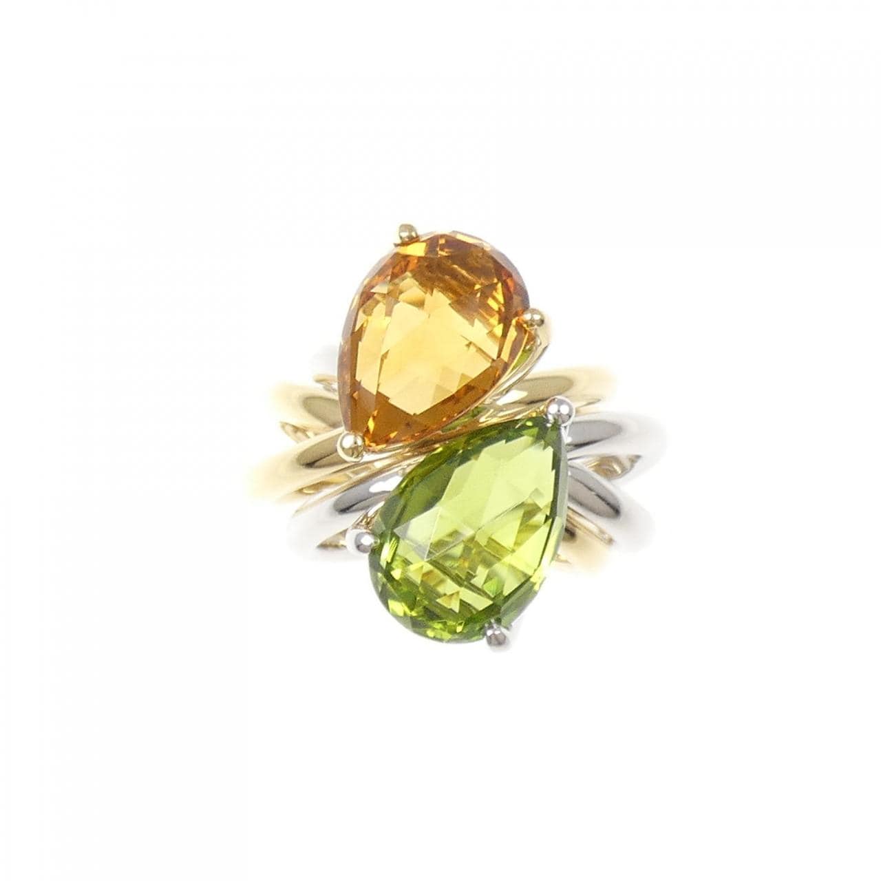 ミキモト ペリドット リング 6.01CT