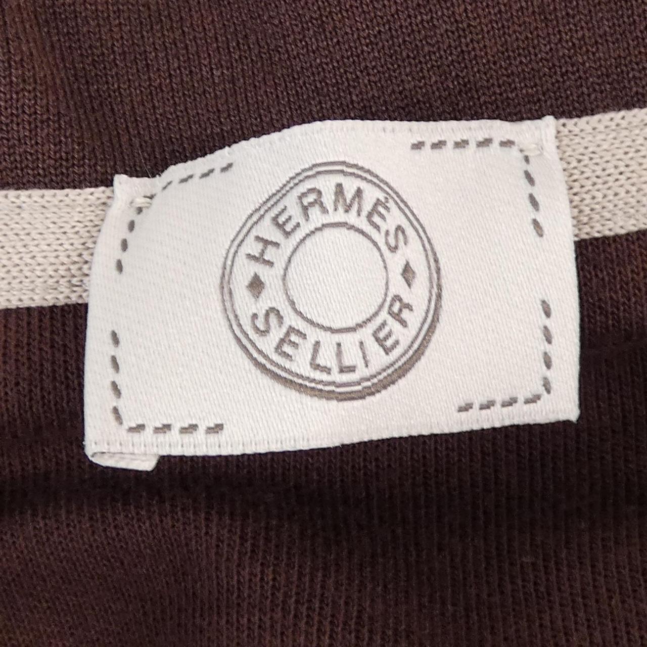 エルメス HERMES クルードセル メンズ H800271E ドゥブル･ジュー ポロシャツ