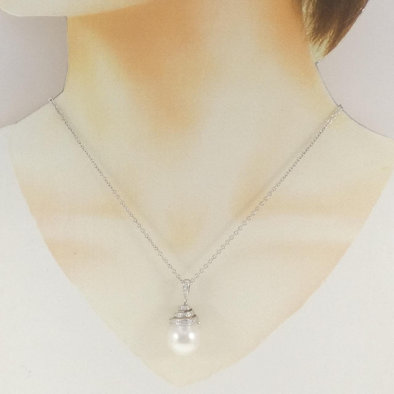アスプレイ 白蝶パール ネックレス