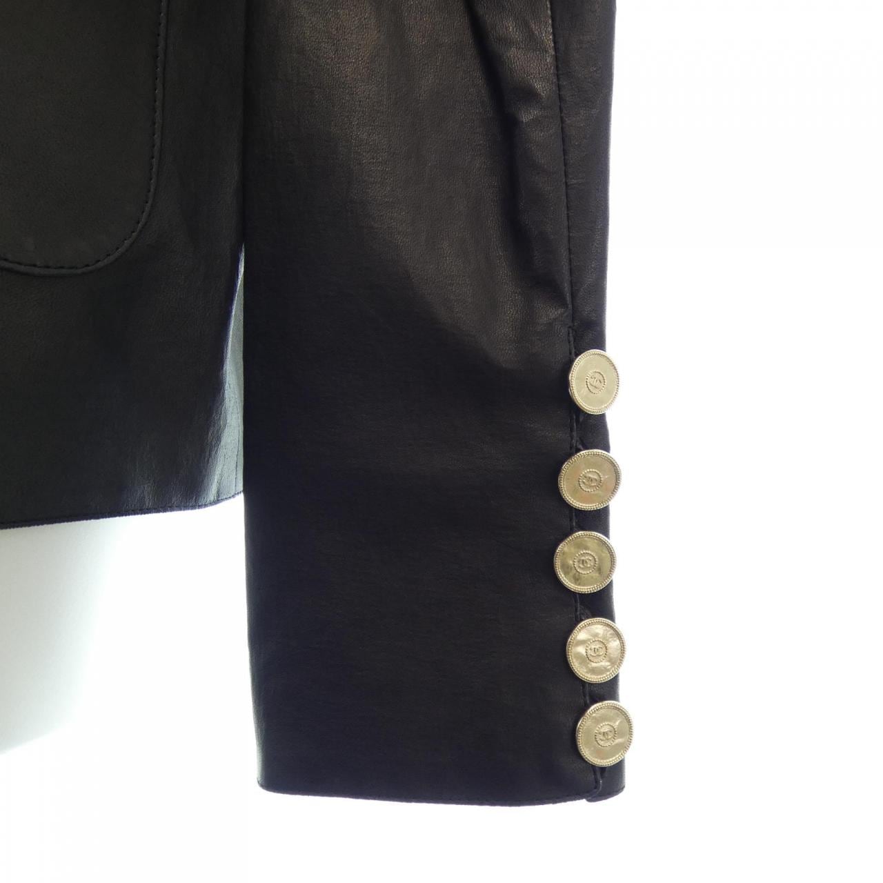 シャネル CHANEL レザージャケット