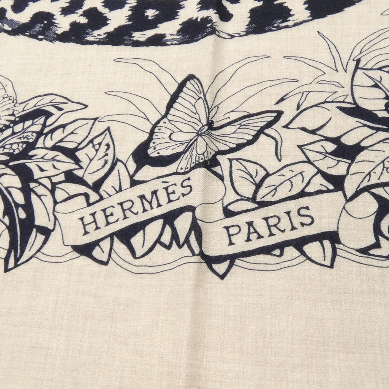 エルメス HERMES JUNGLE LOVE カレジェアン140. ショール