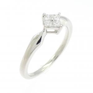 PT950 ダイヤモンド リング 0.18CT