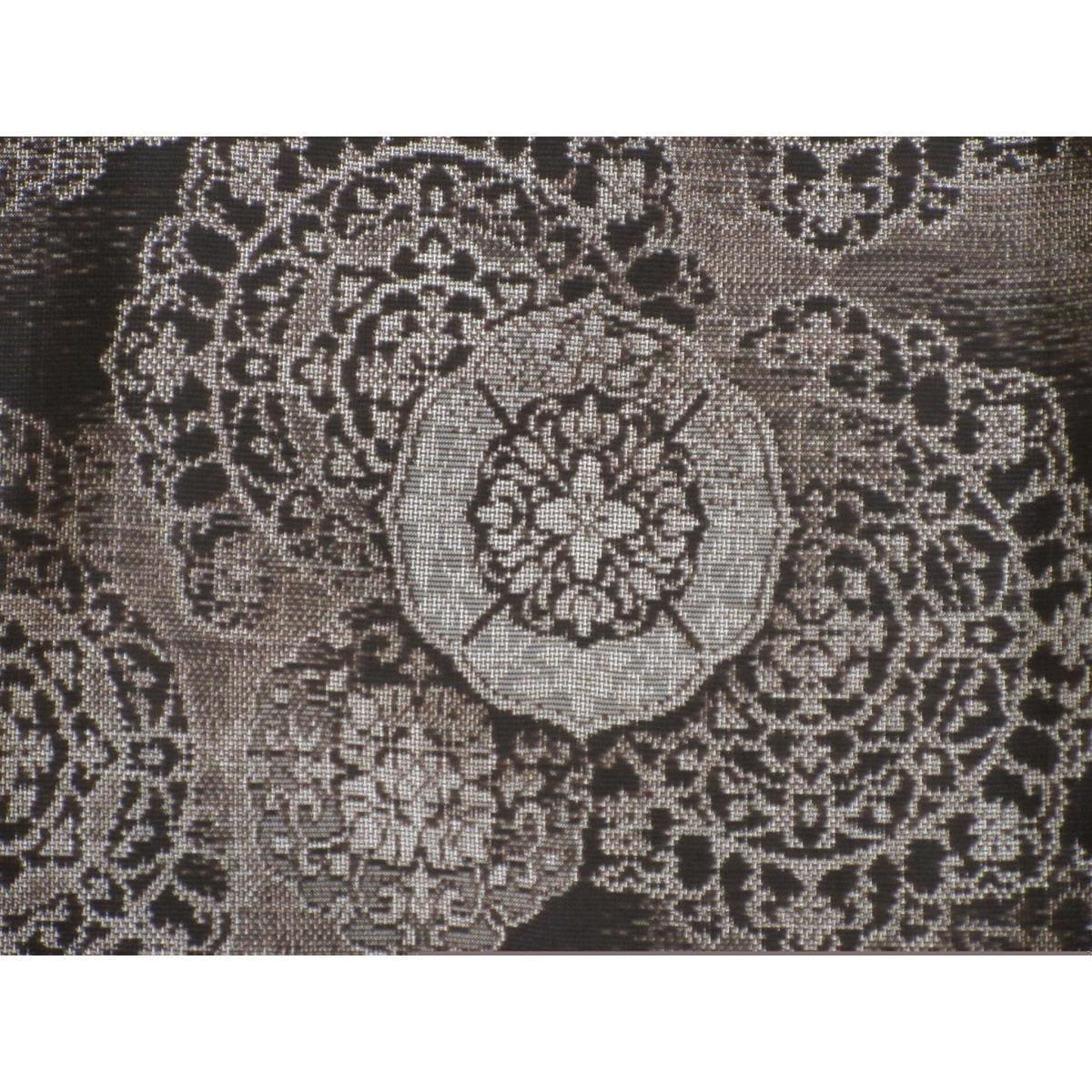 【未使用品】紬　本場大島紬　証紙付　九マルキ　身幅２Ｌ寸