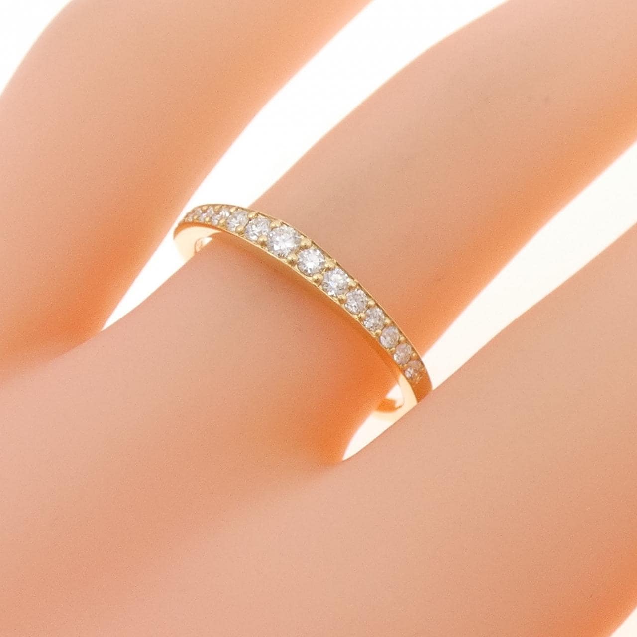 K18YG ダイヤモンド リング 0.17CT