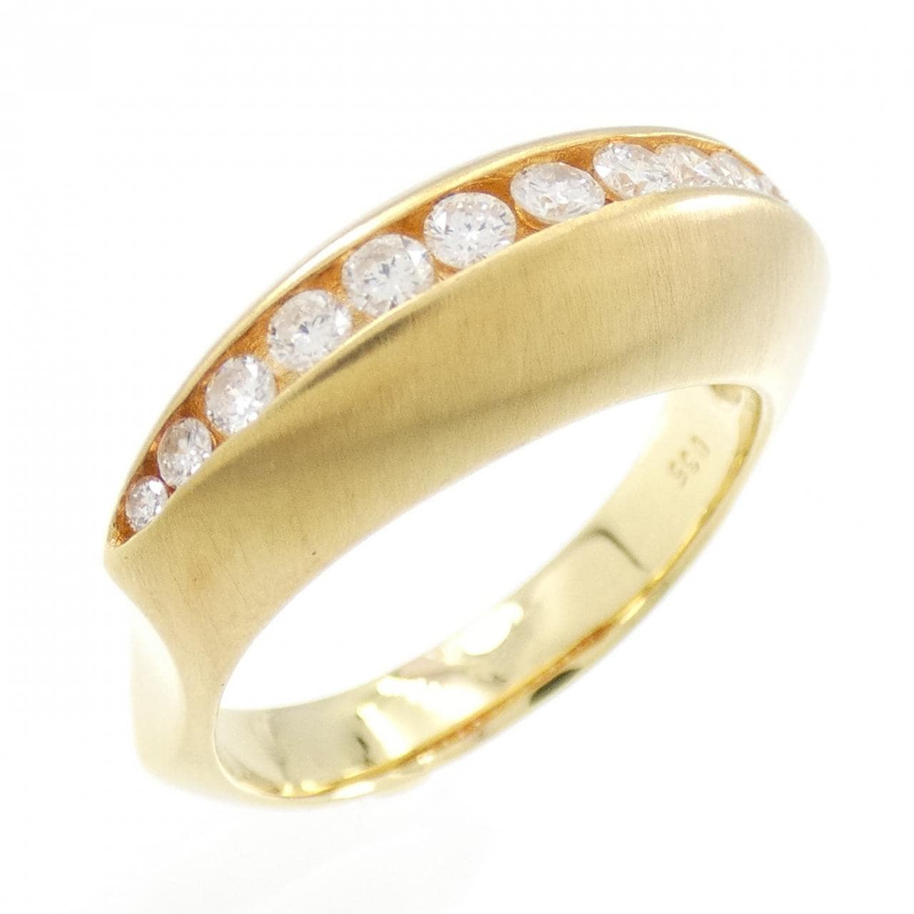 K18YG ダイヤモンド リング 0.35CT