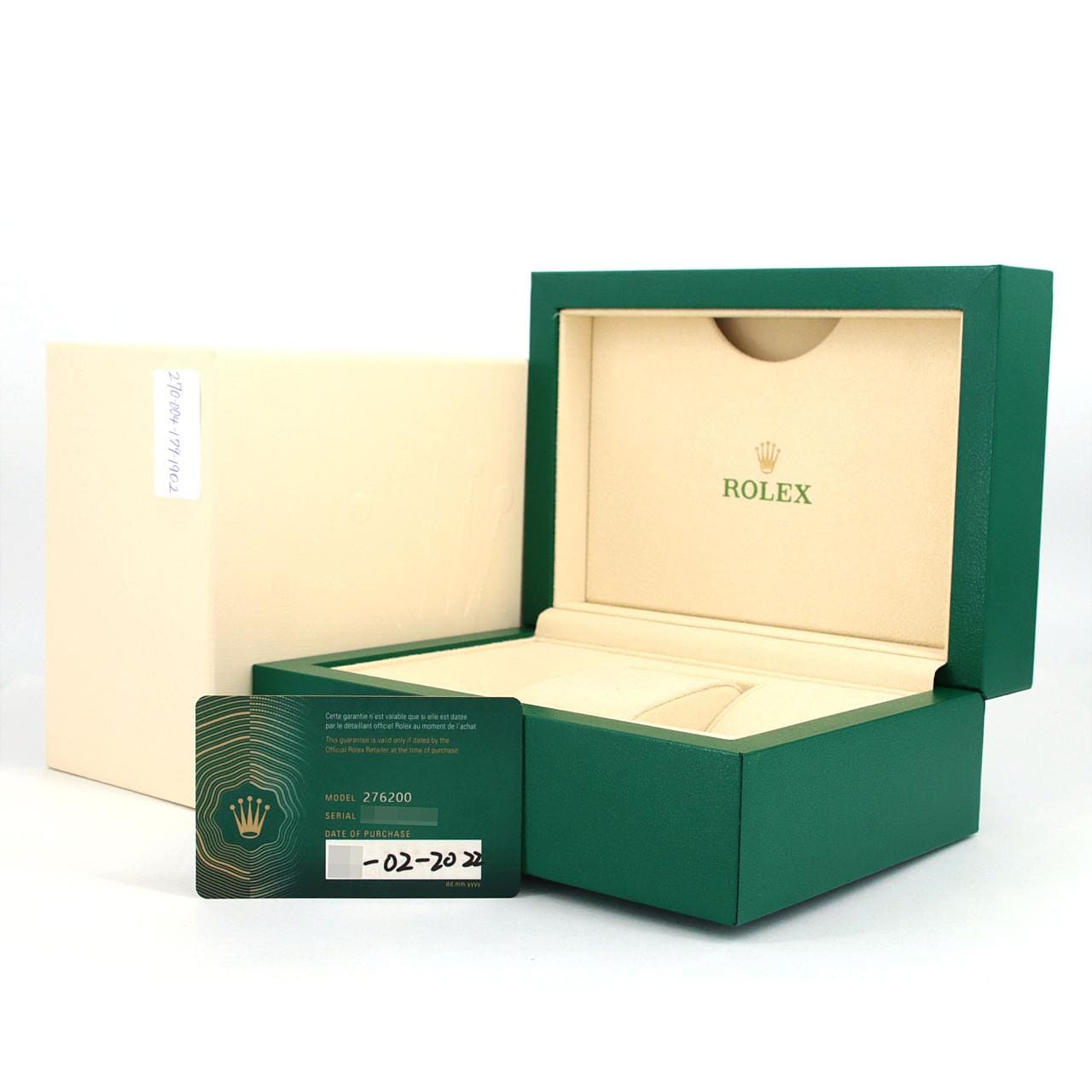 ロレックス オイスターパーペチュアル 276200 SS 自動巻 ランダム番