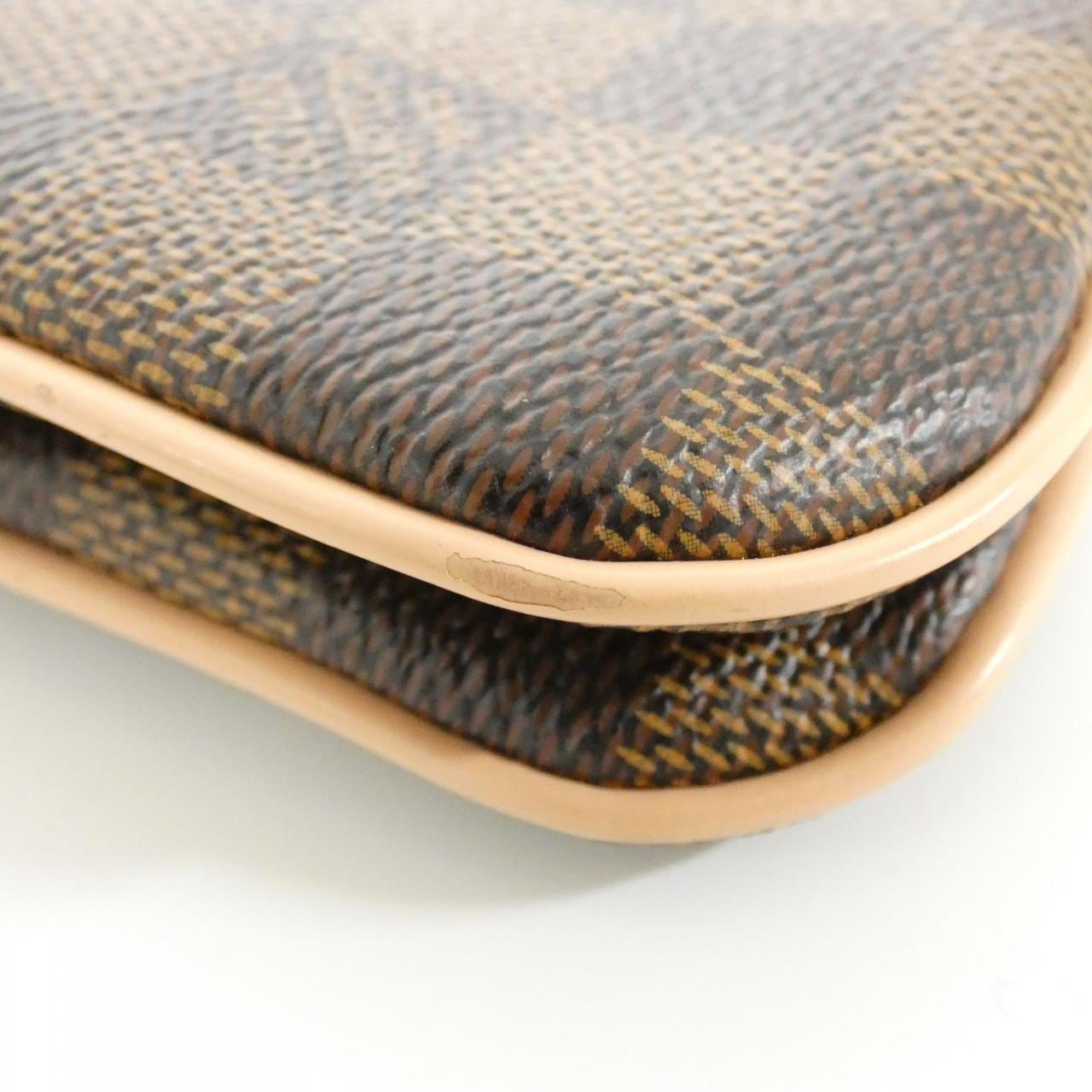 ルイヴィトン ダミエ ポシェット ドゥーブル ジップ N60254 ショルダーバッグ