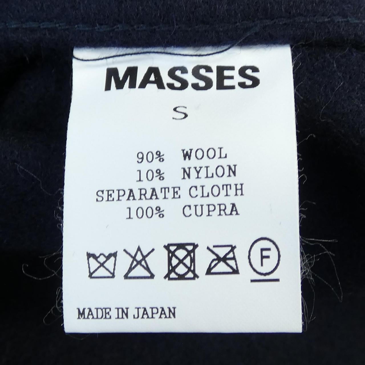 MASSES MELTON CPO JKT ジャケット
