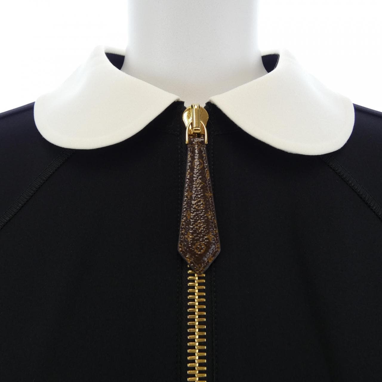 ルイヴィトン LOUIS VUITTON テクニカルジャージーピーターパンカラードレス FQDR45G72 ワンピース