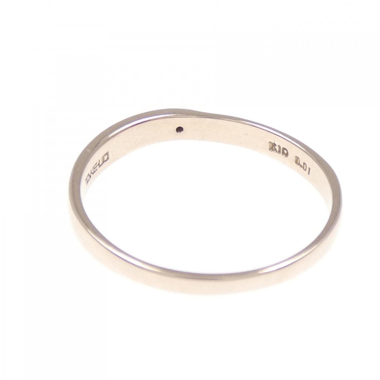K10PG ダイヤモンド リング 0.01CT