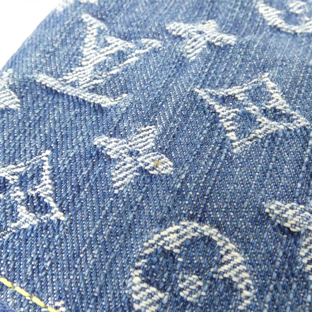 ルイヴィトン モノグラム デニム ミニ ジッピー M95342 財布