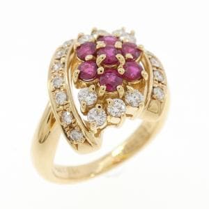 ポーラ ルビー リング 0.56CT